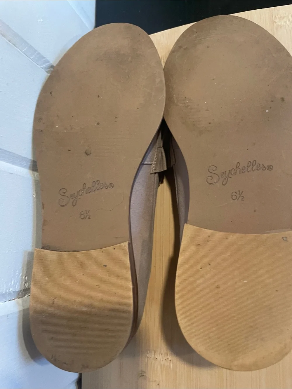Seychelles Taupe Suede Fringed  Loafers size 6.5 - Picture 8 of 8
